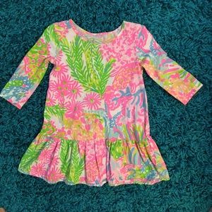 Lilly Pulitzer girls dress EUC. Worn once.